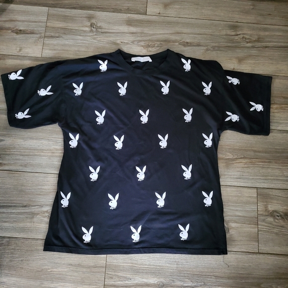 PLAYBOY Other - Mens misguided by Playboy Tshirt sz M-L